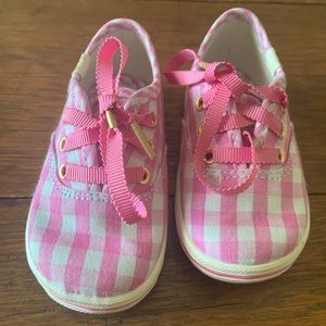 Keds Kate Spade | Pink & White Infant Tennis Shoe